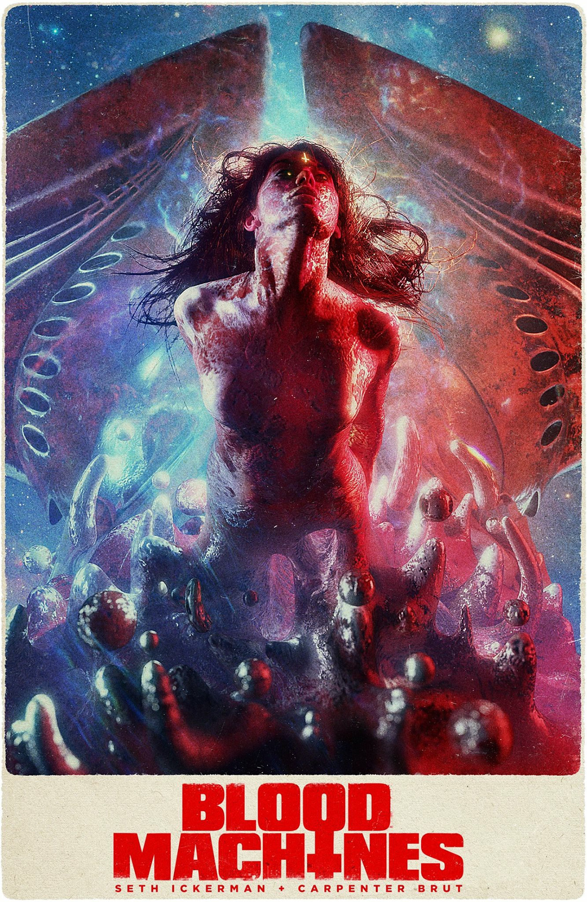 blood machines 2019 постер