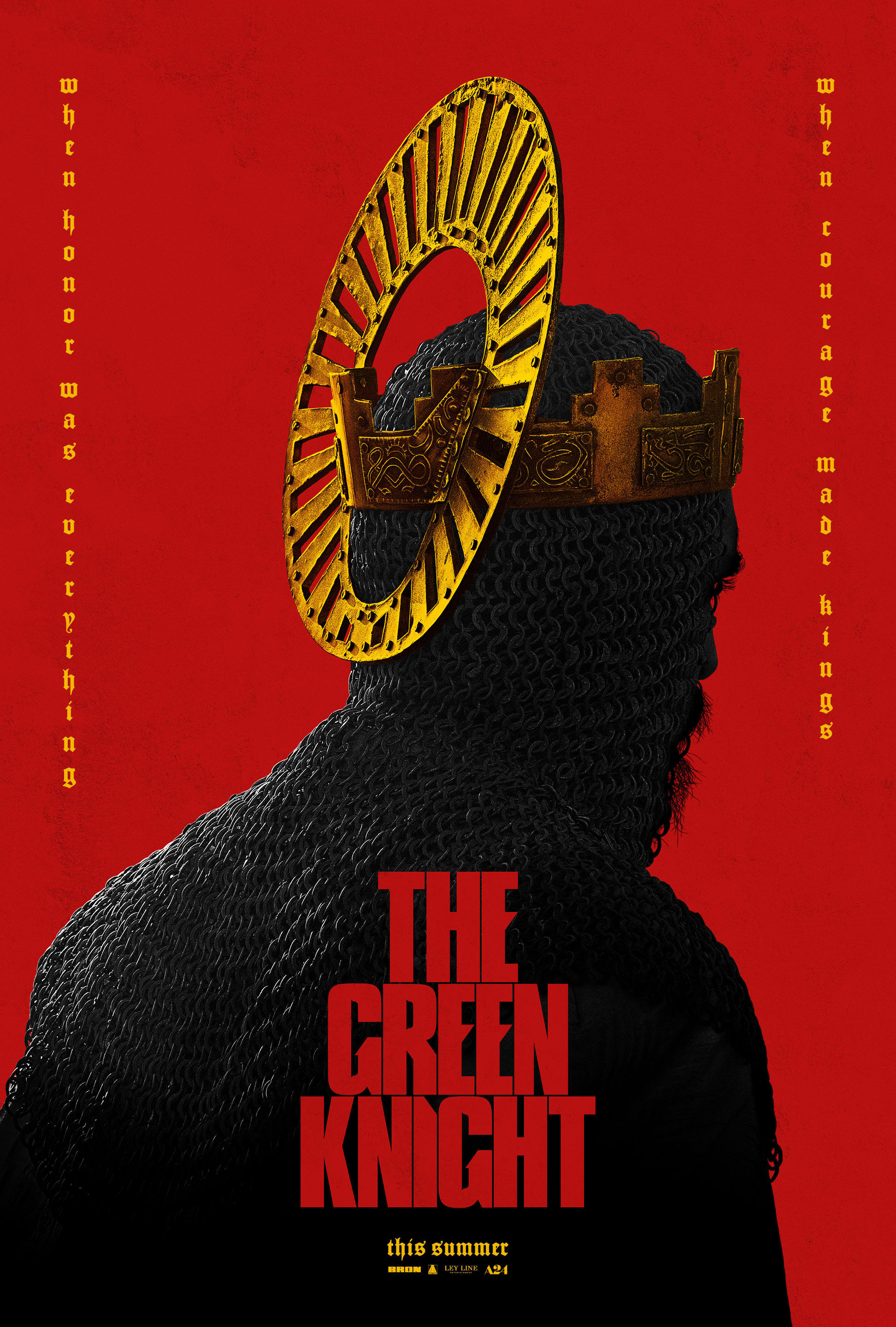 зеленый рыцарь 2020 постер