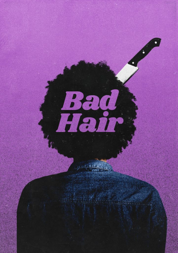 плохие волосы 2020 постер