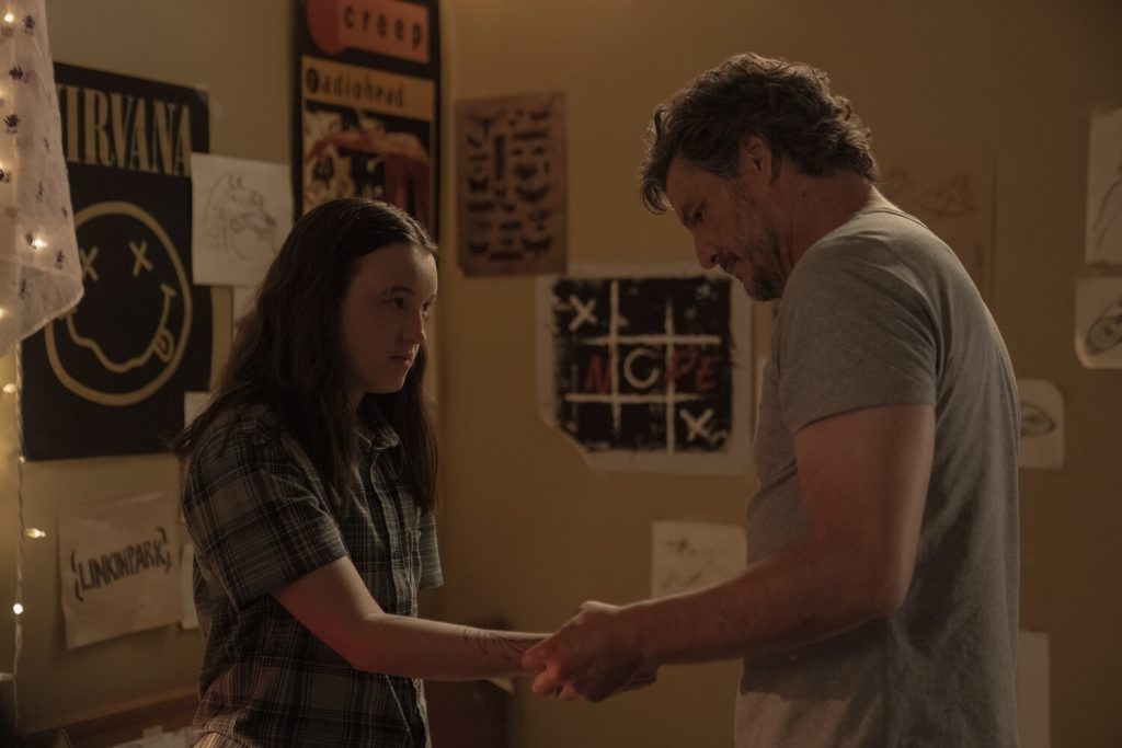 кадр из сериала the last of us
